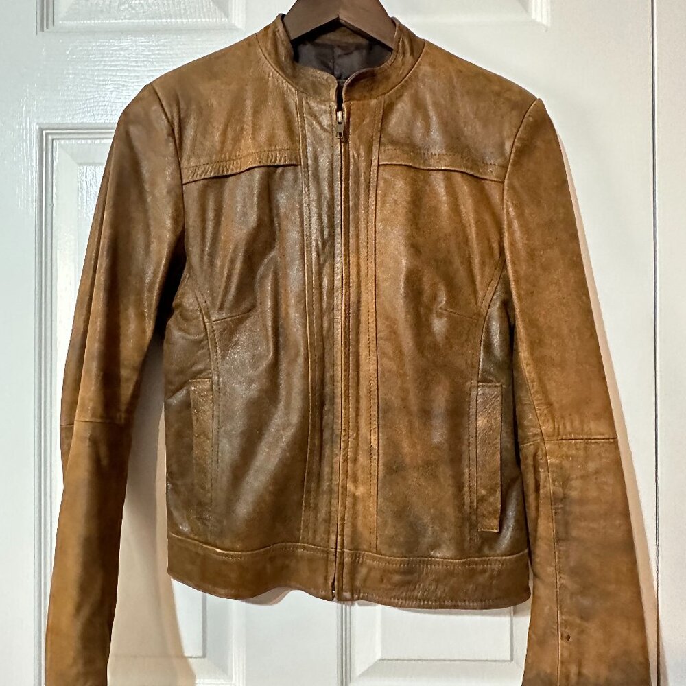 Leather jacket